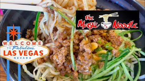 Savoring the magic: Exploring The Magic Noodle's menu in Las Vegas